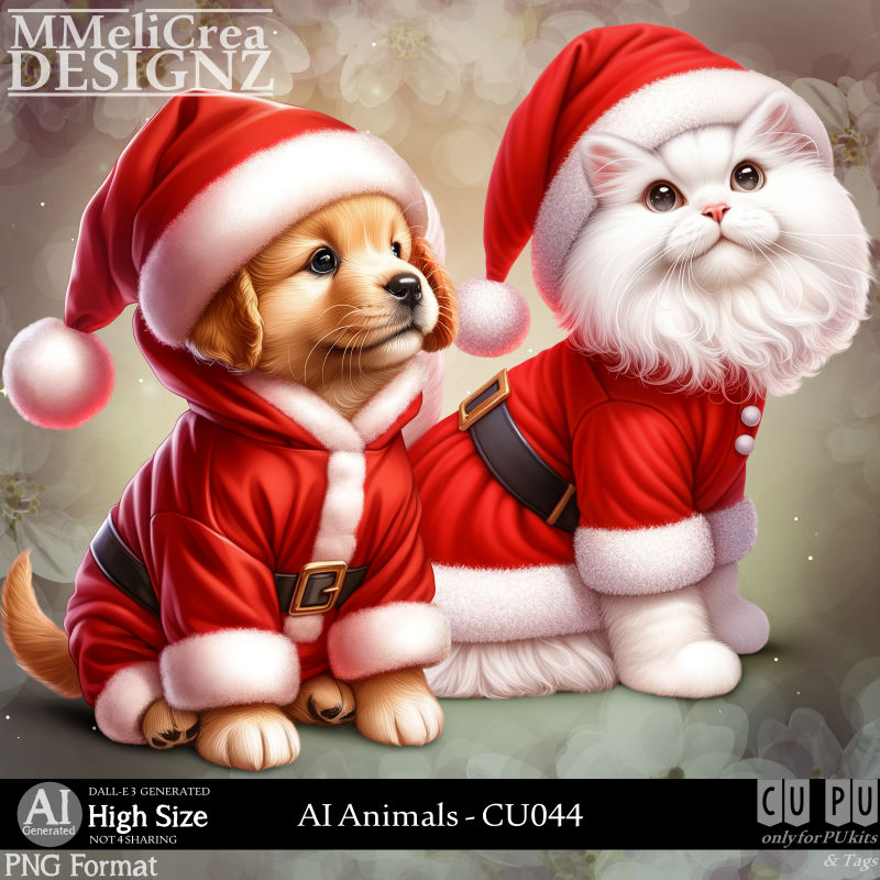 (image for) AI - ANIMALS CU044 (CU4PU/PNG)